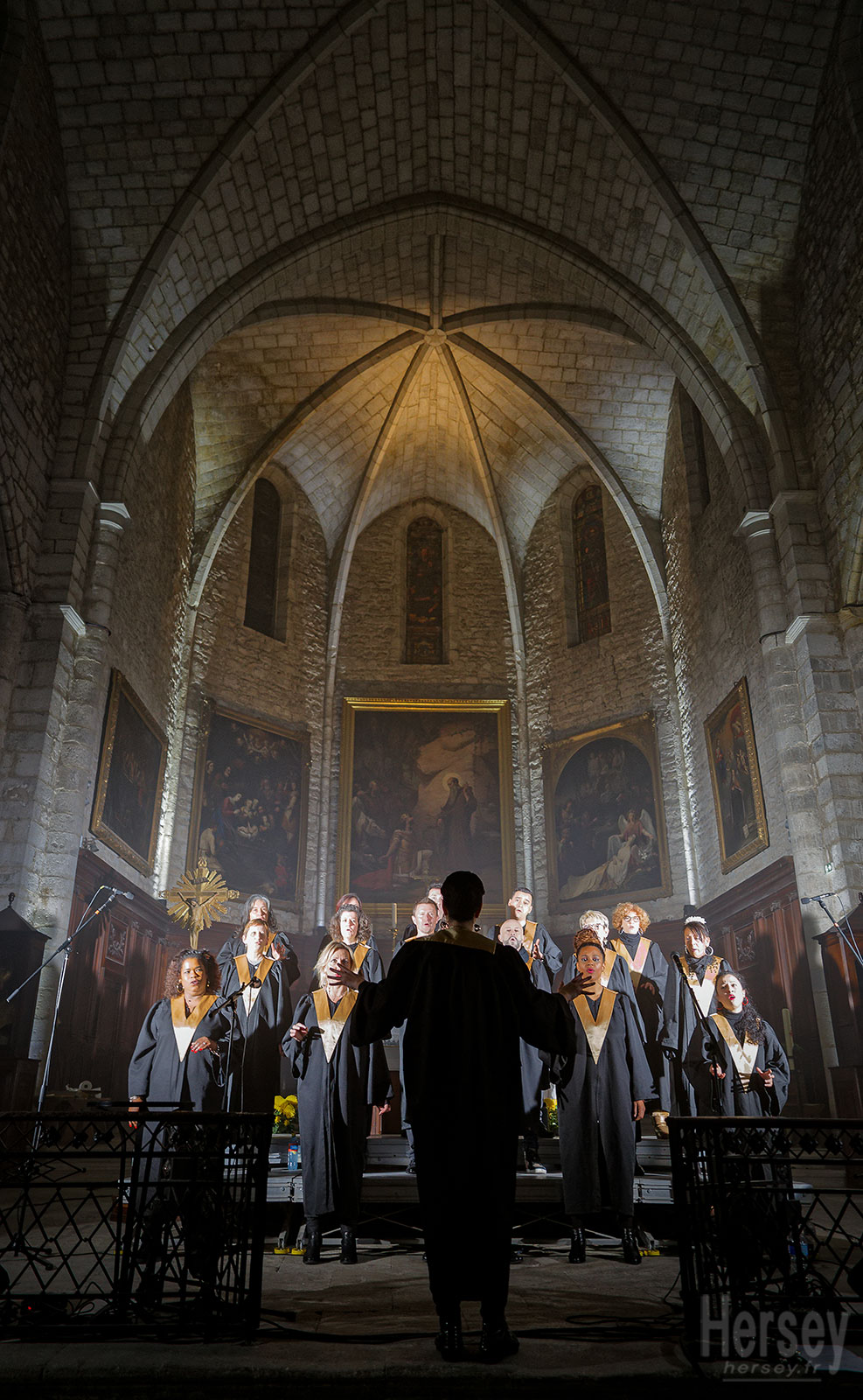 Godspell Project à l'Abbatiale de Saint Gilles Gard le 17 Décembre 2021