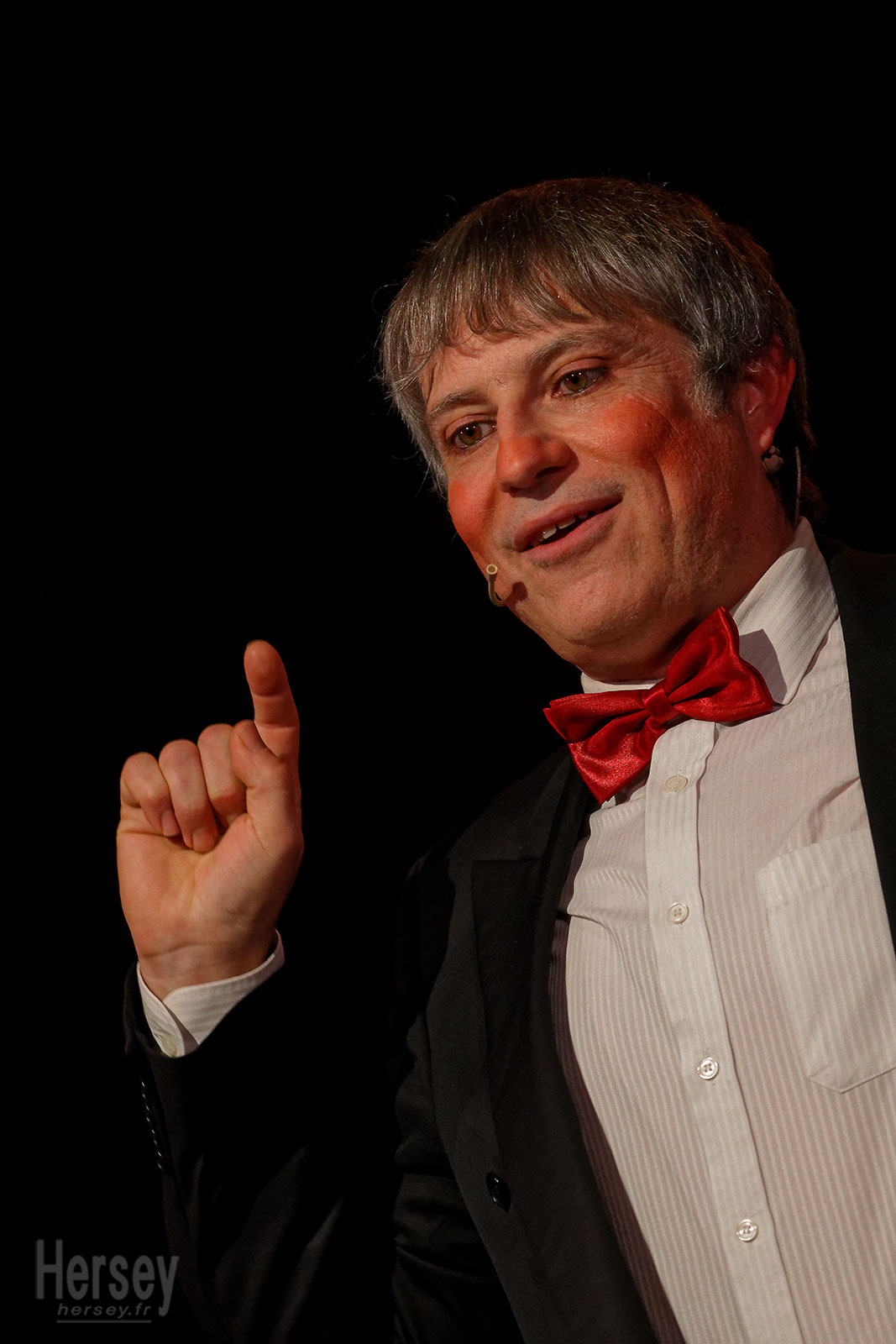 Manoche dans le spectacle 'Manoche en...fin chef ! ' Manoche ( Emmanuel Van Cappel )